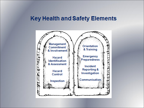 Key Health & Safety Elements